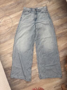 rag & bone Sofie high rise full length ultra wide